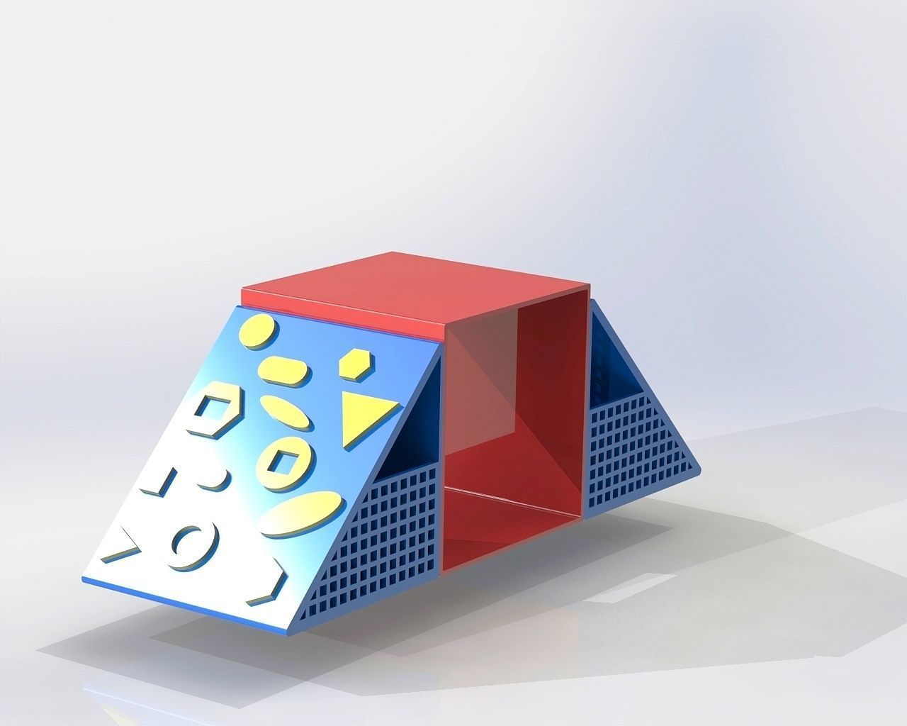 ROCK CLIMBING RAMP 3D model_1