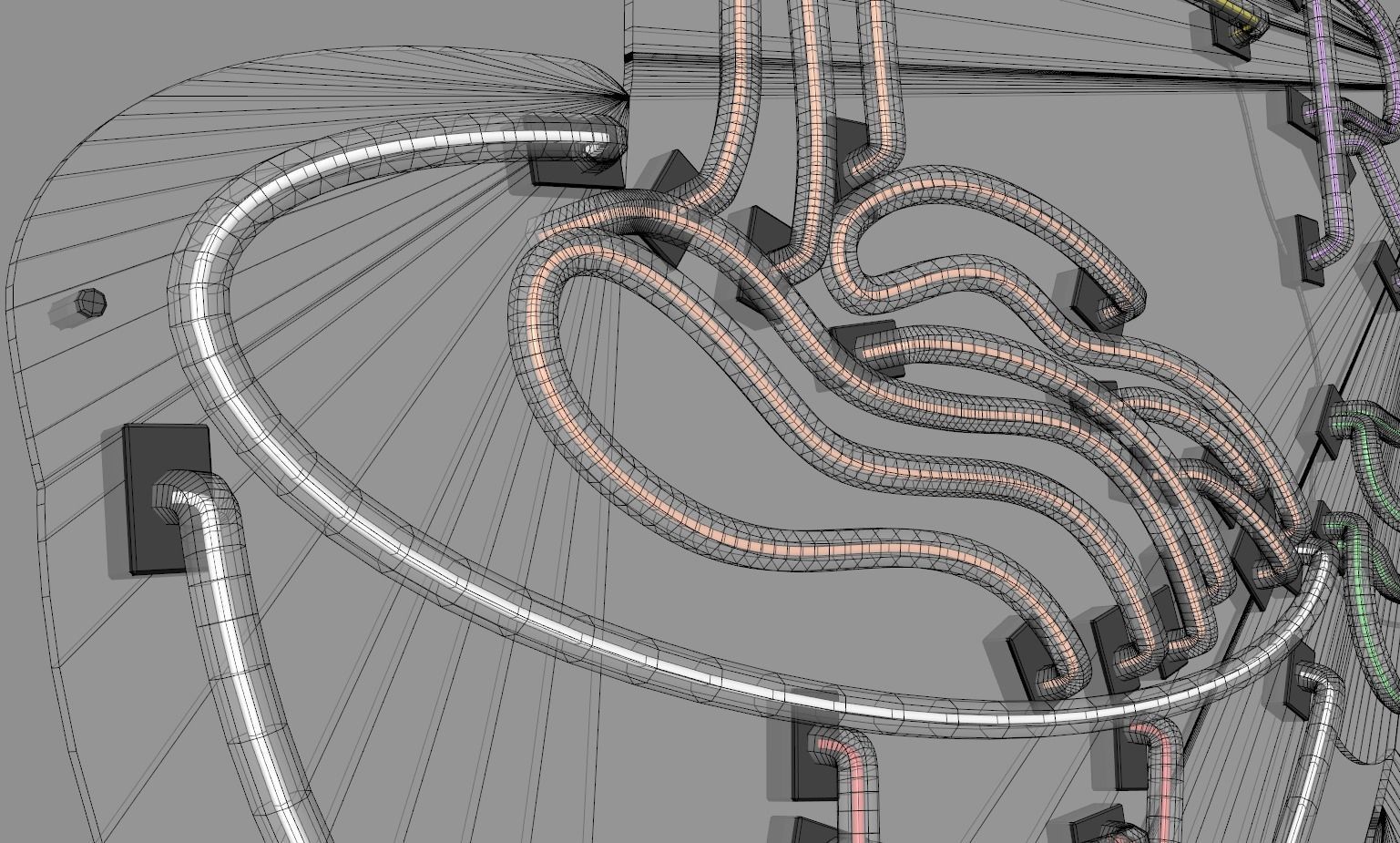 Ramen 2 - Neon Sign 3D model_7