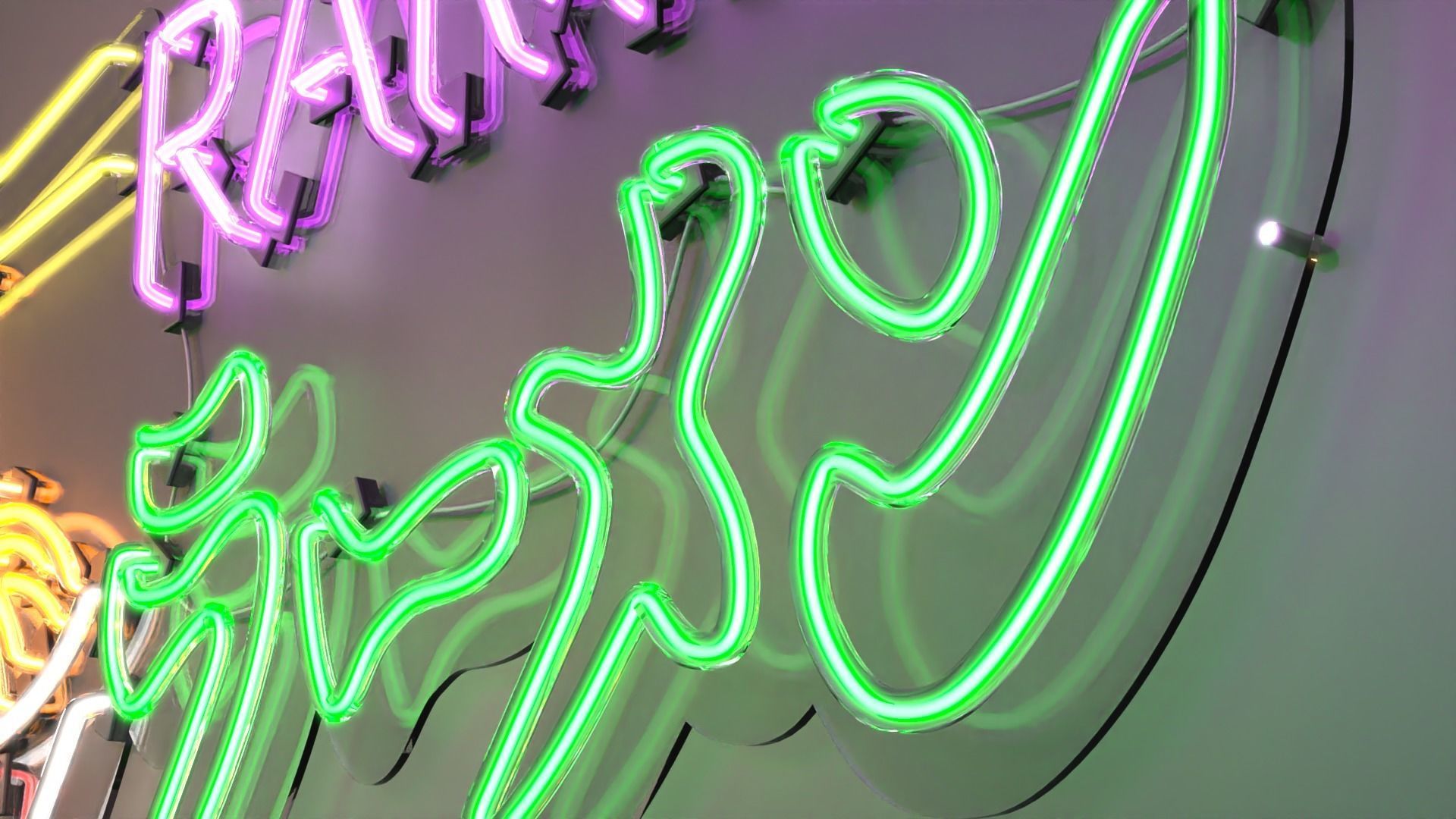 Ramen 2 - Neon Sign 3D model_2