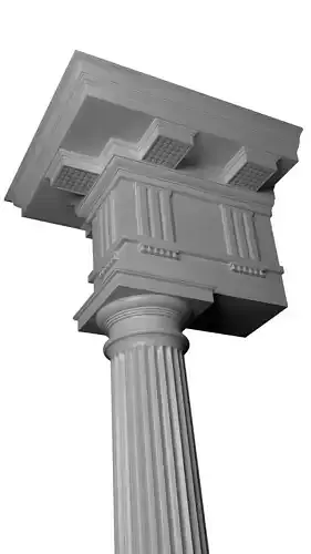 Doric Column 3D model