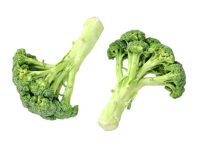 Broccoli Bunch 3D model 6