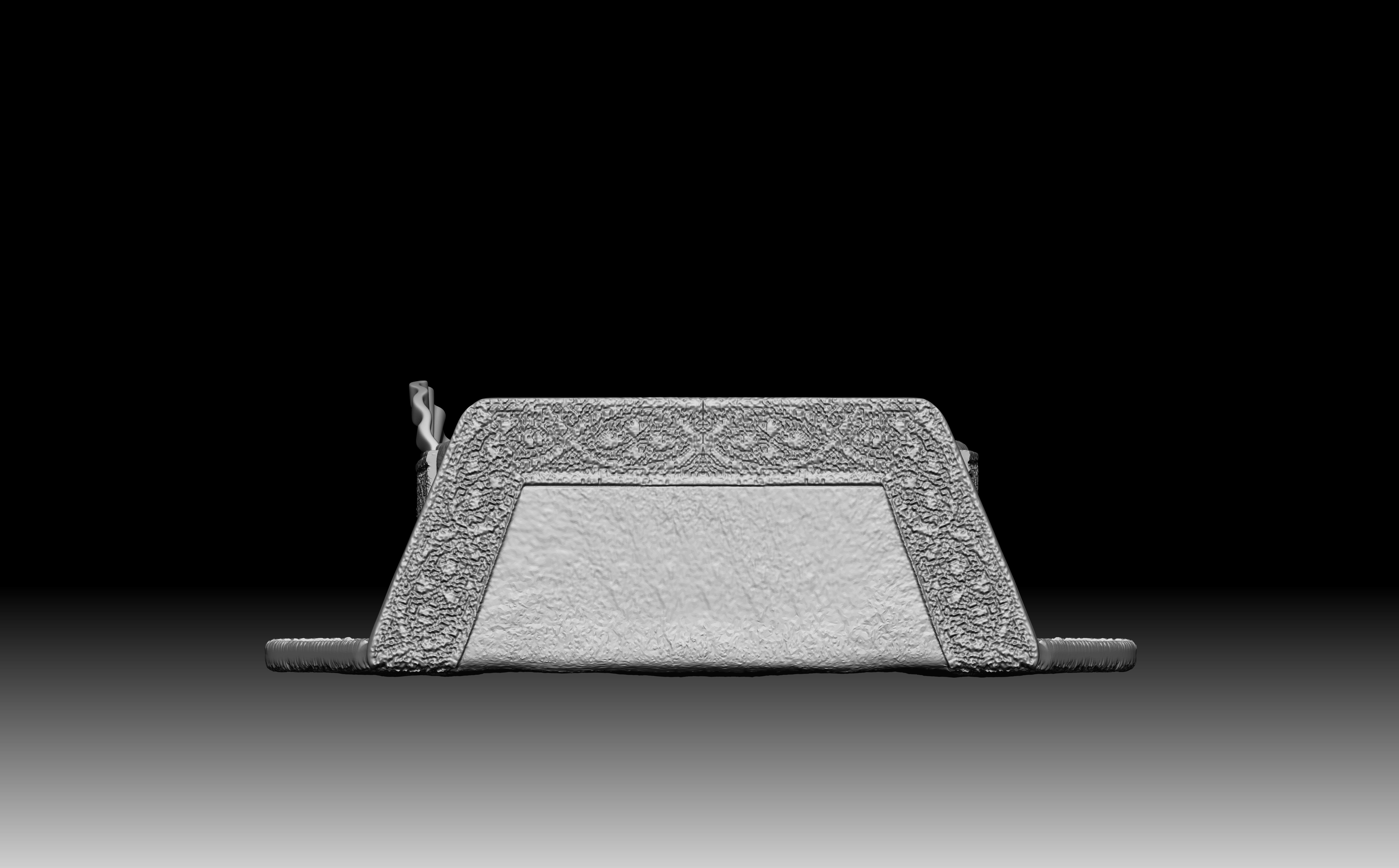 TRICORNIO GRAN GALA GUARDIA CIVIL 3D print model_3