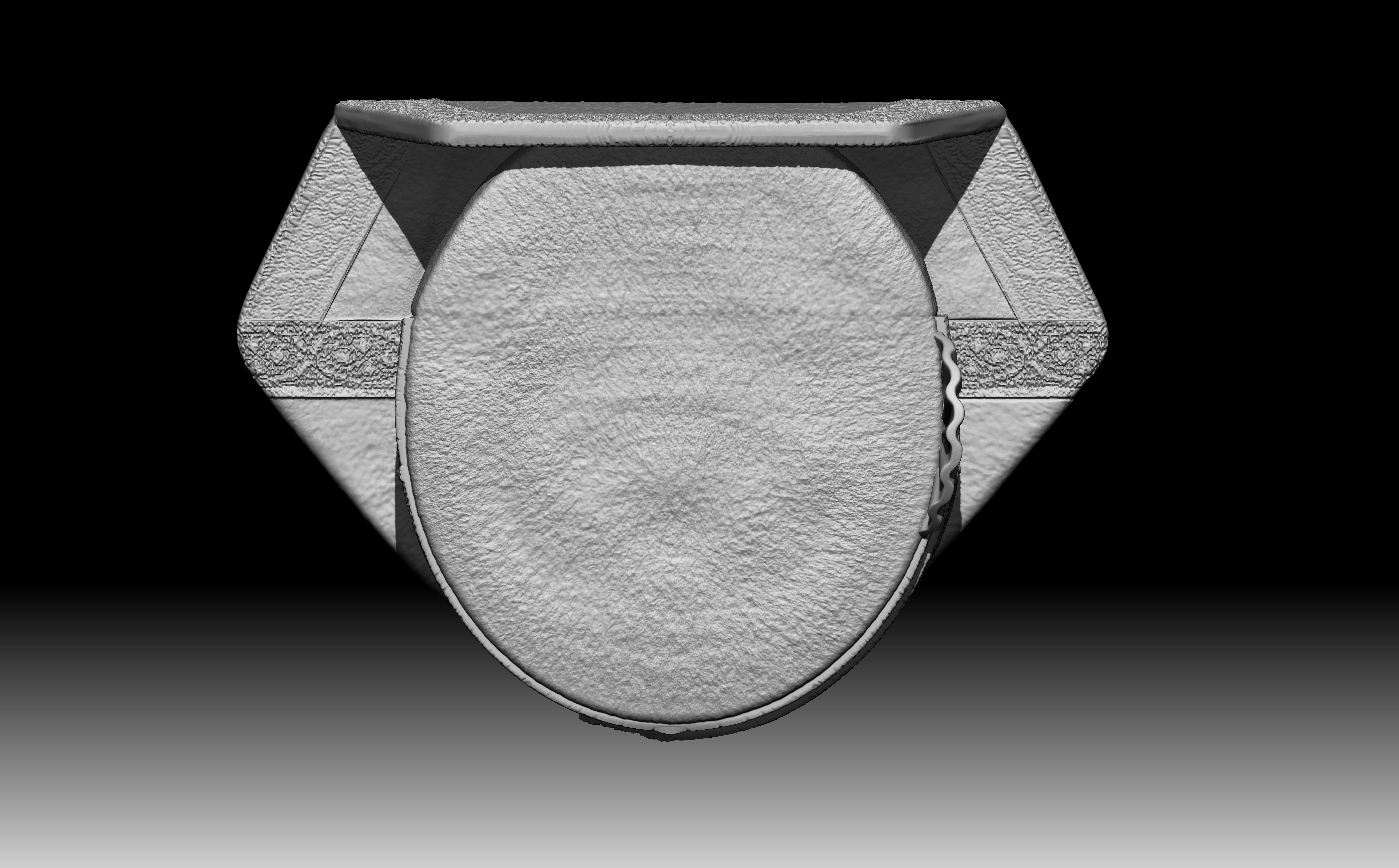 TRICORNIO GRAN GALA GUARDIA CIVIL 3D print model_1