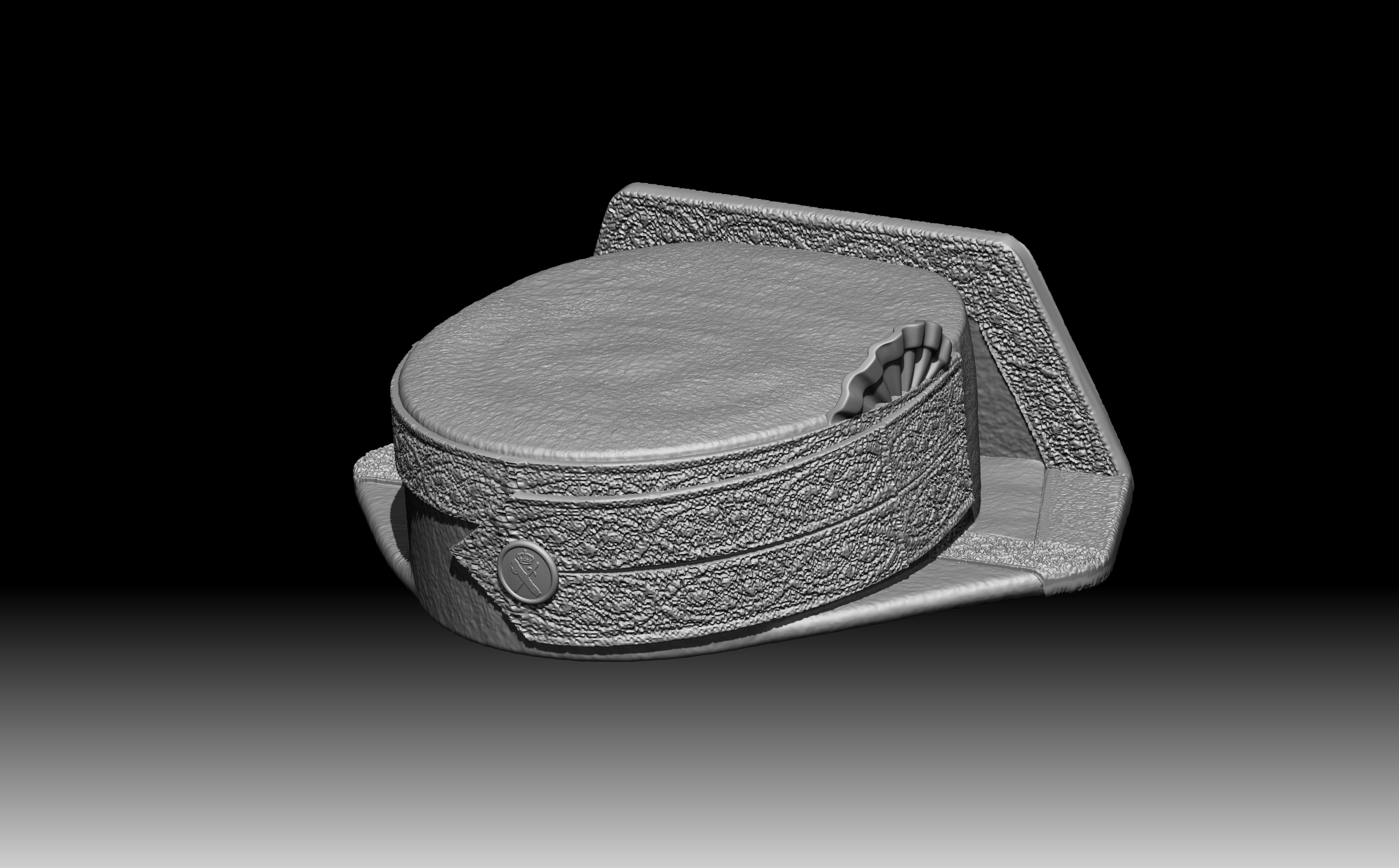 TRICORNIO GRAN GALA GUARDIA CIVIL 3D print model_0