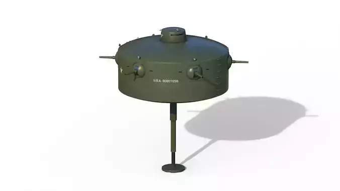 Wallace Leaping Tank 3D model