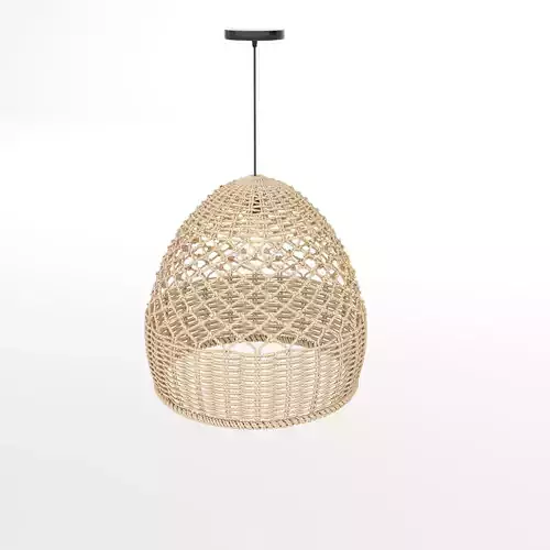  Woven Pendant Lights 3D model