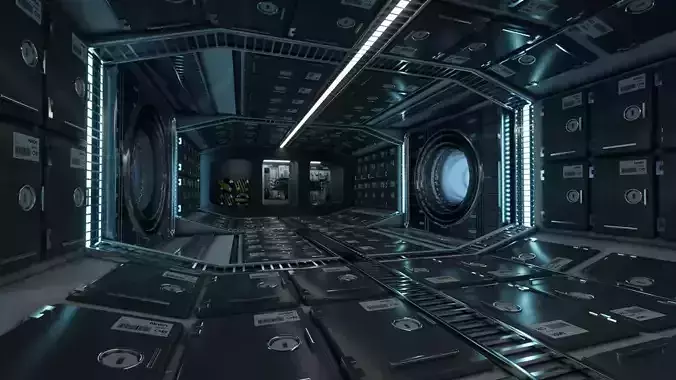 Interior spaceship 