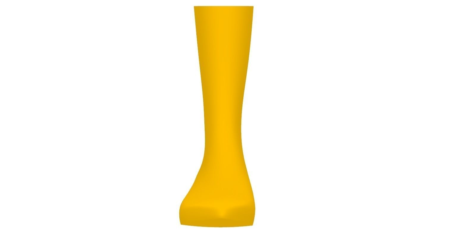 Female Shoe Last Unkle Boot 3D print model_9