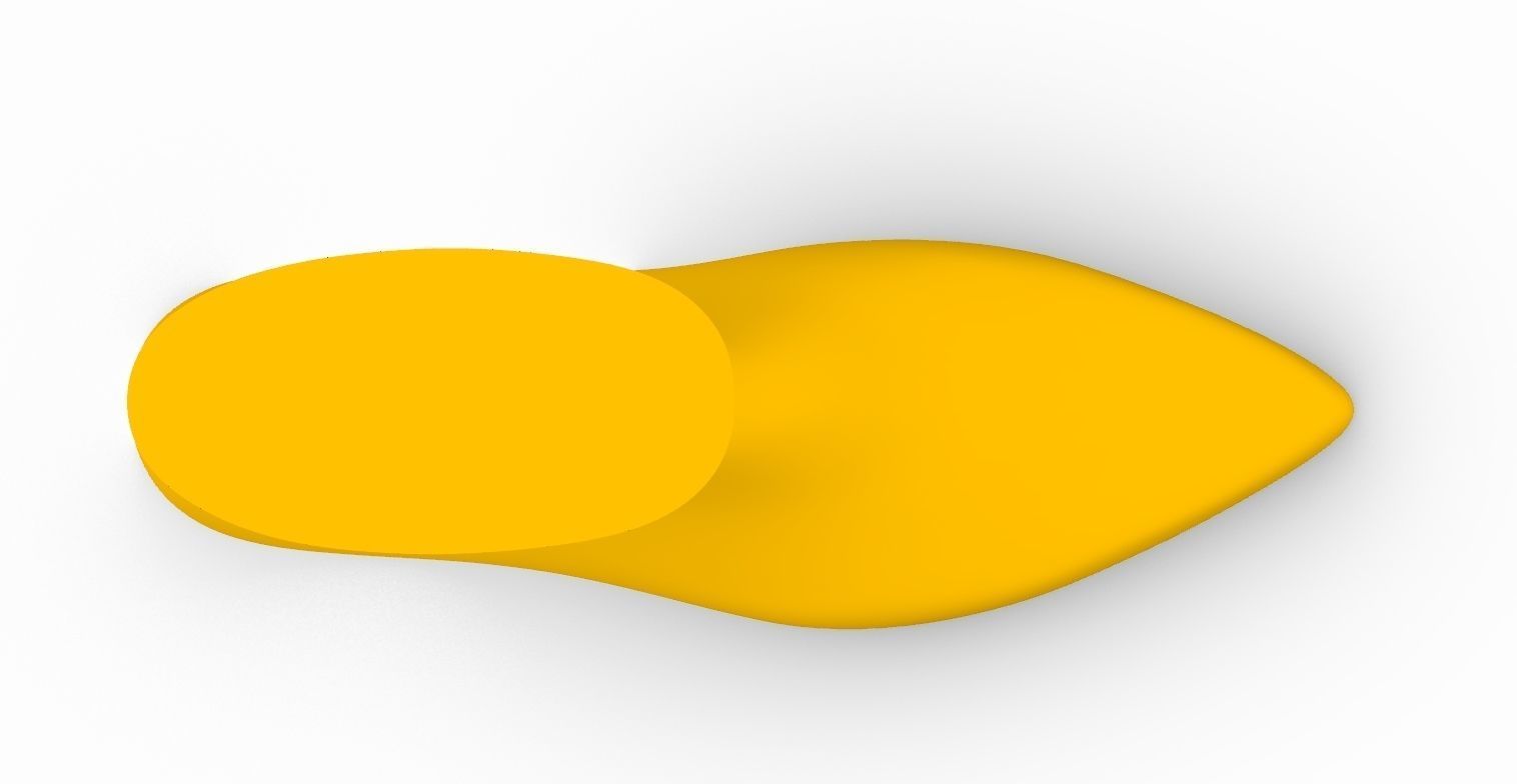 Female Shoe Last Unkle Boot 3D print model_6