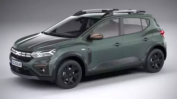 Dacia Sandero Stepway Extreme 2023 3D model