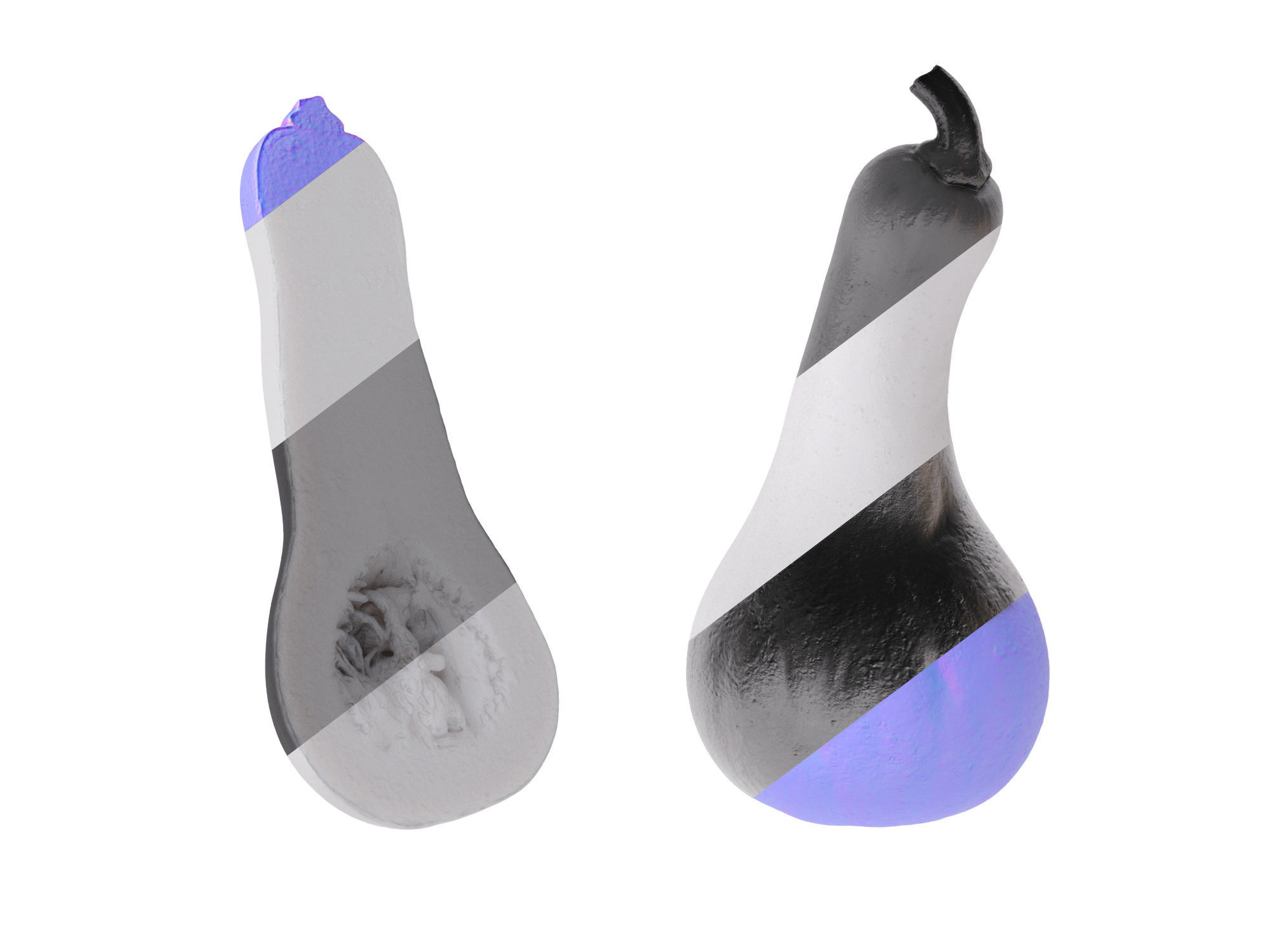 Butternut Squash 3D model_14