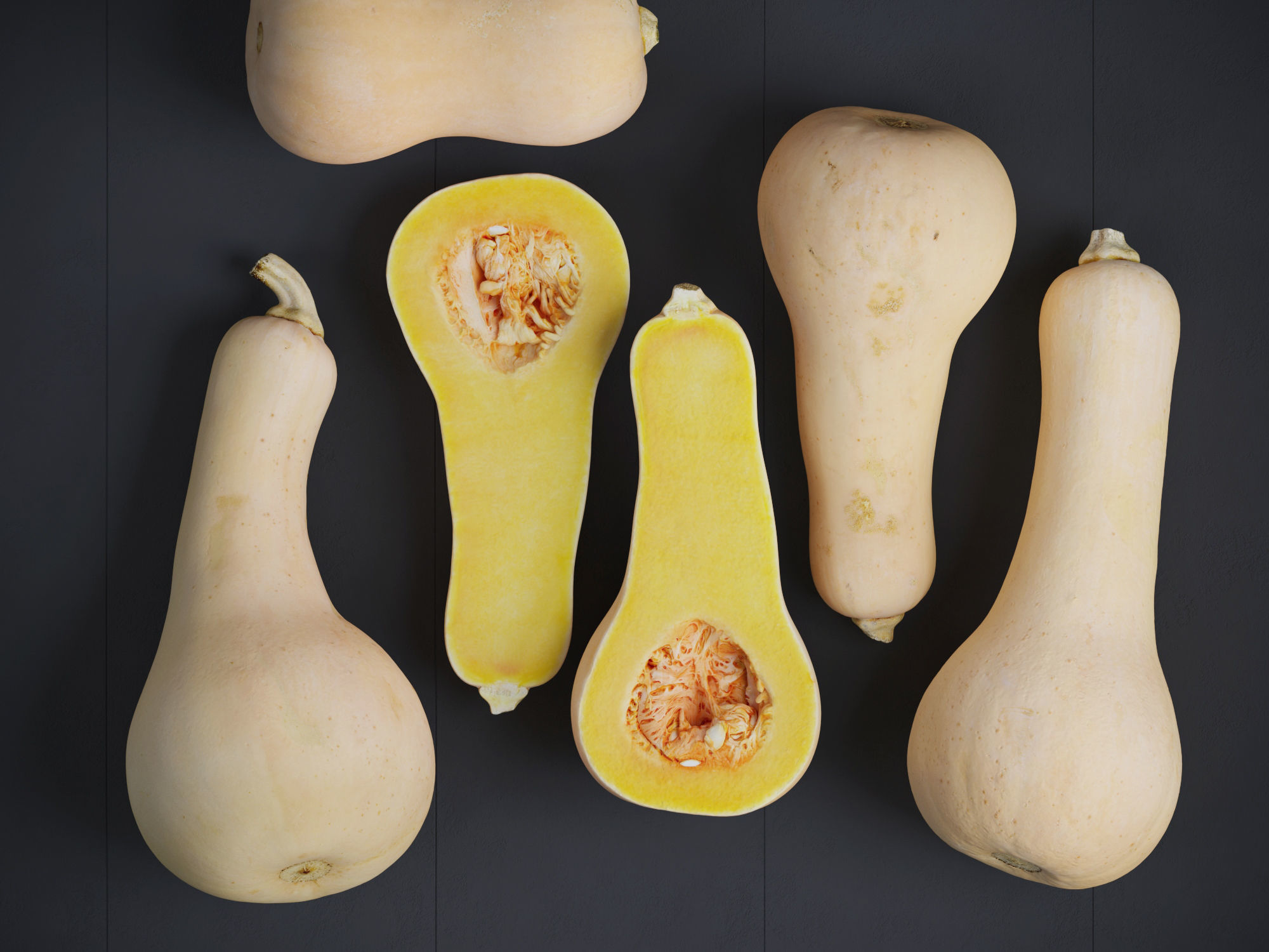 Butternut Squash 3D model_4