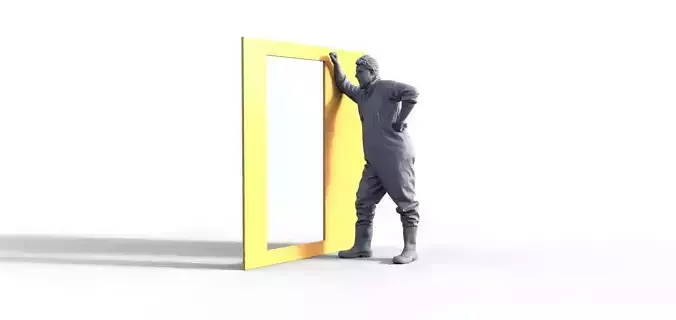 Figure for fishing boat ship model Typ G