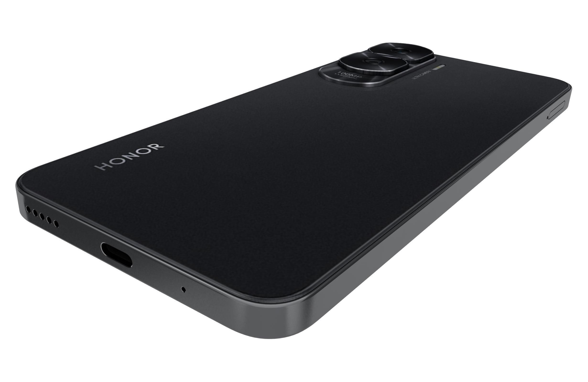 Honor X50i Black 3D model_14