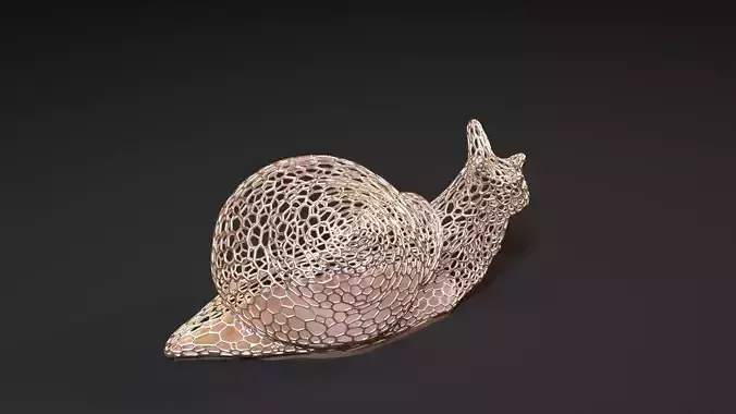 Snail 3D print model