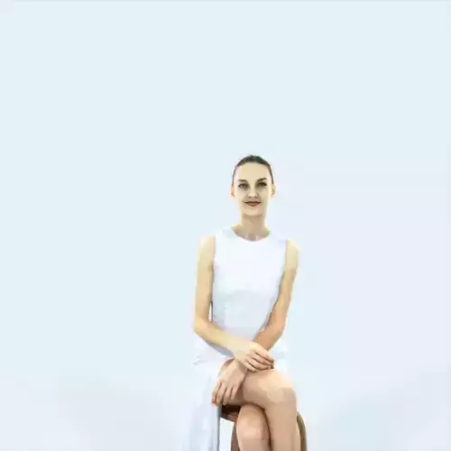 Beauty 18M Observing Event Elegant Sitting Woman