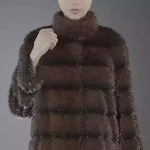 Mink coat