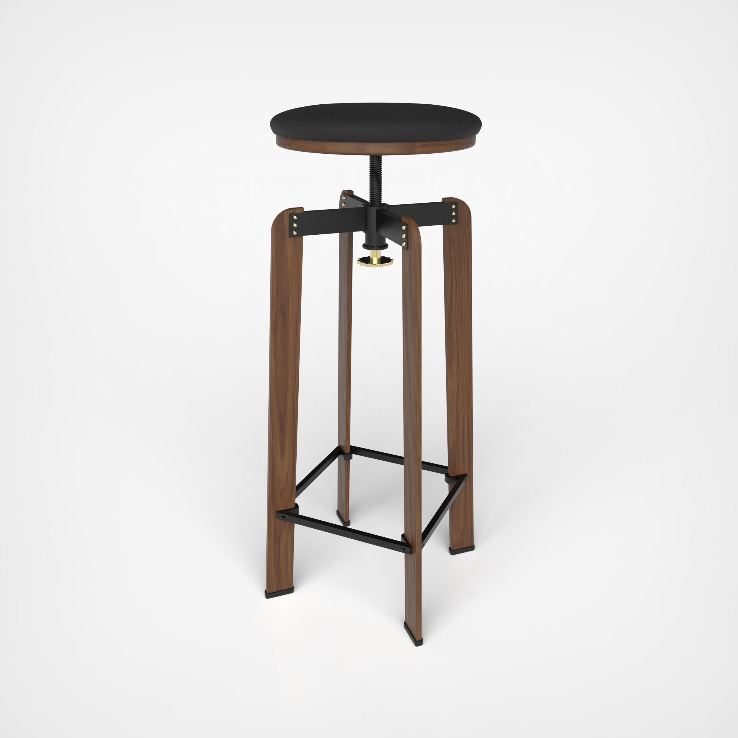 Stool for Studio Low-poly 3D model_2
