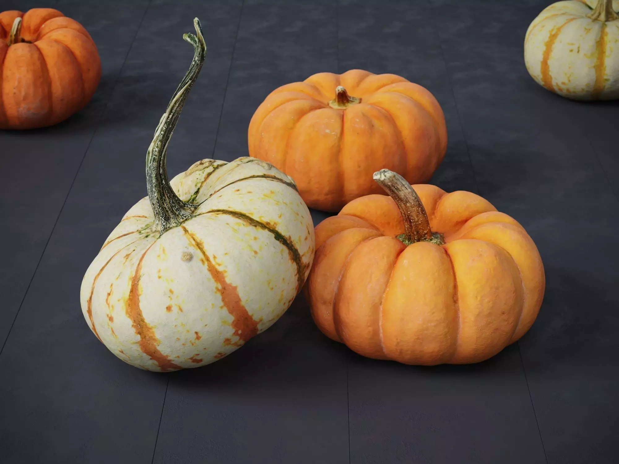 Pumpkins   3D model_0