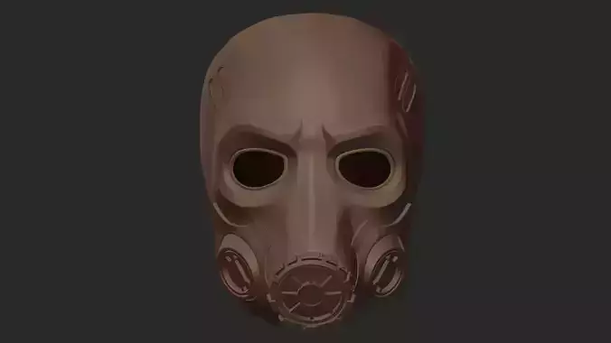 PSYCHO MASK PRINTABLE V STL 3D print model
