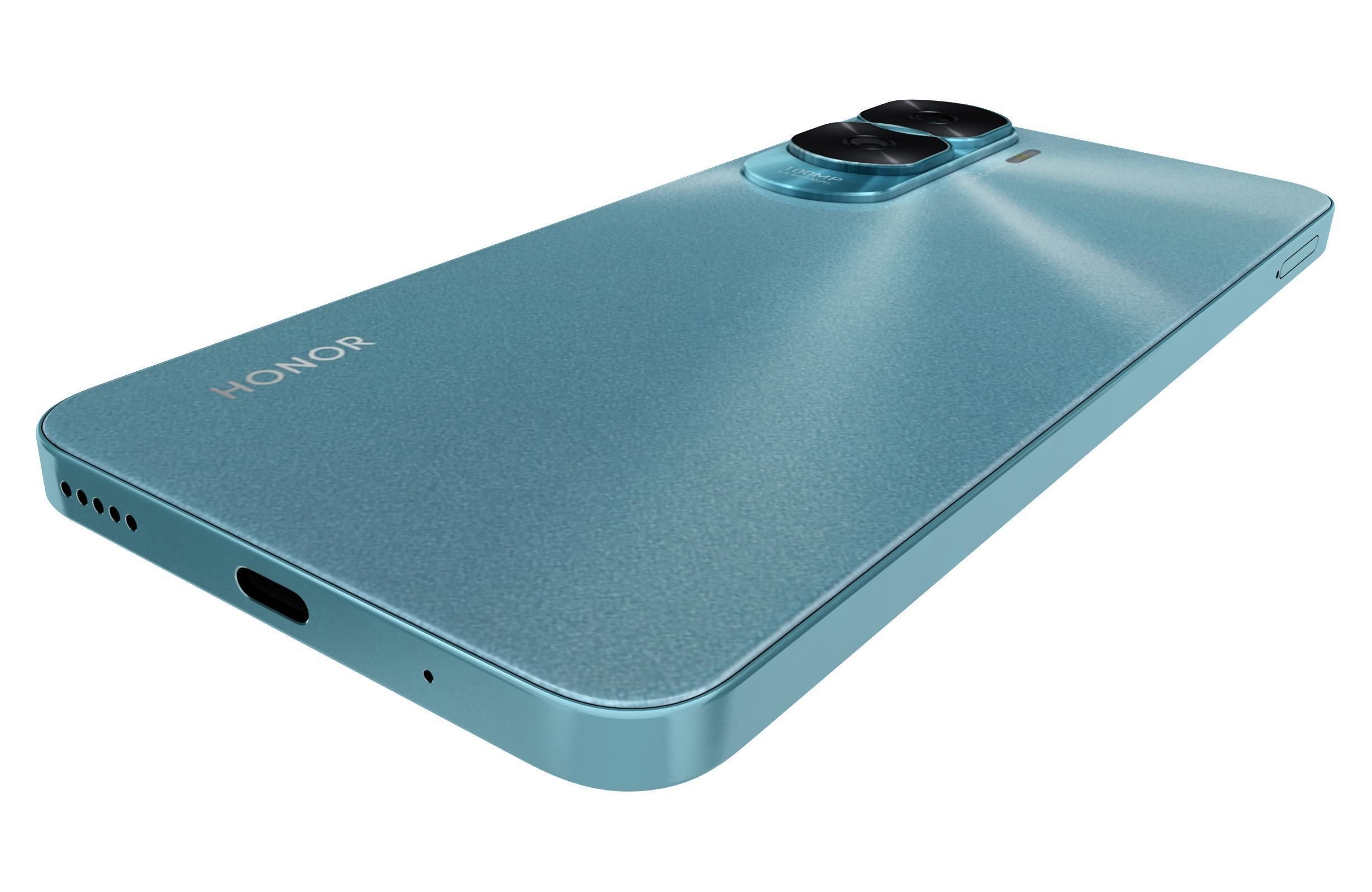 Honor X50i Blue 3D model_15