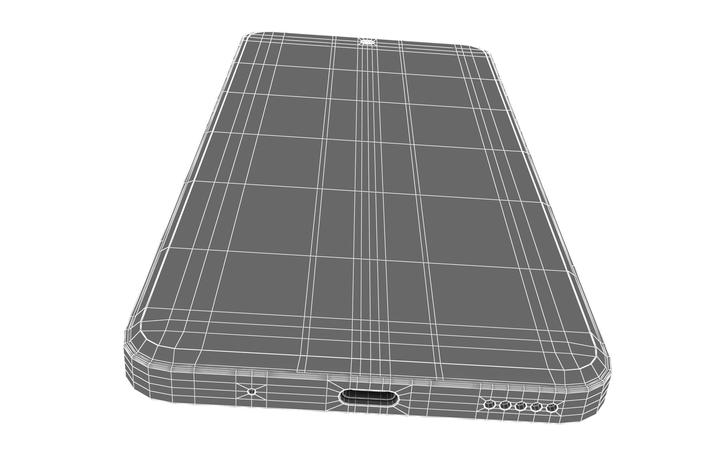 Honor X50i Blue 3D model_20