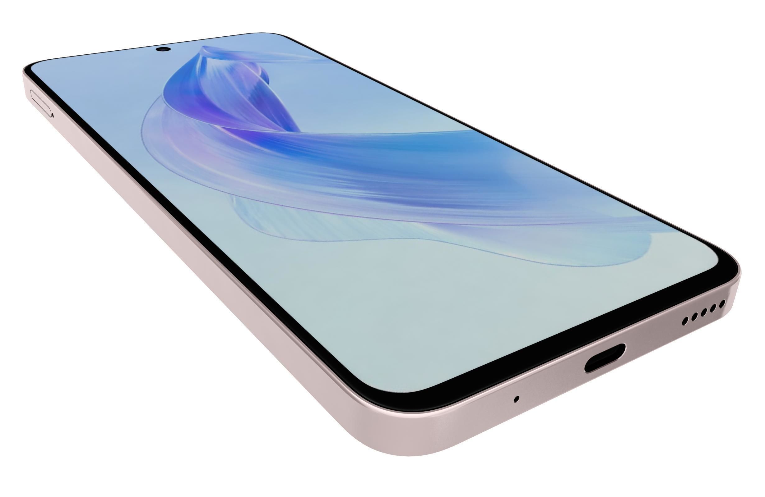 Honor X50i Pink 3D model_10