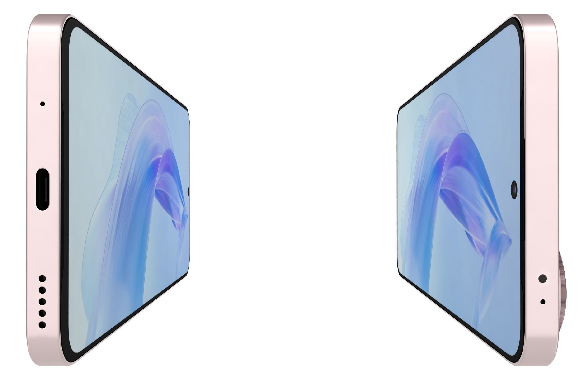 Honor X50i Pink 3D model_8