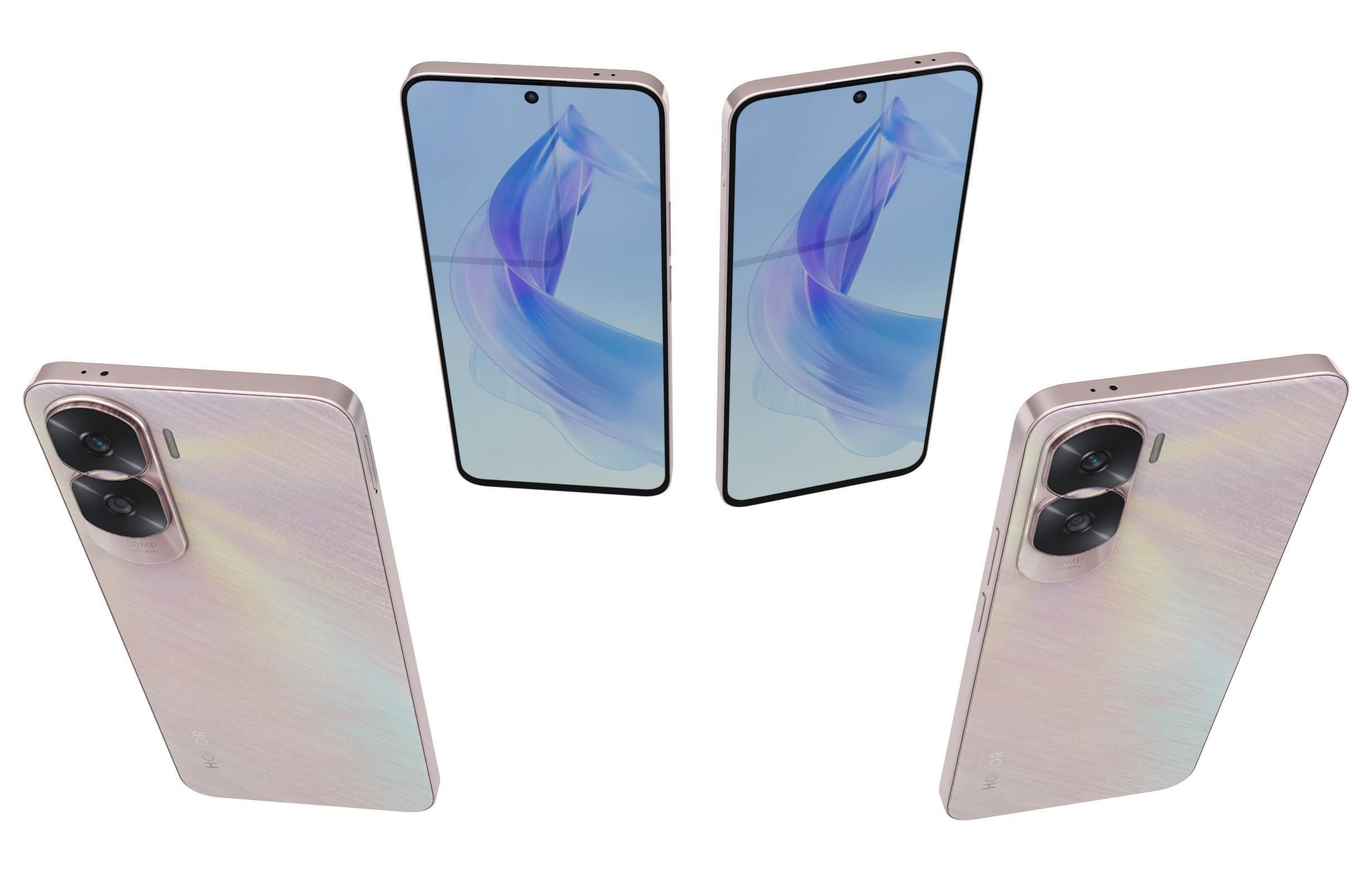Honor X50i All Colors 3D model_22