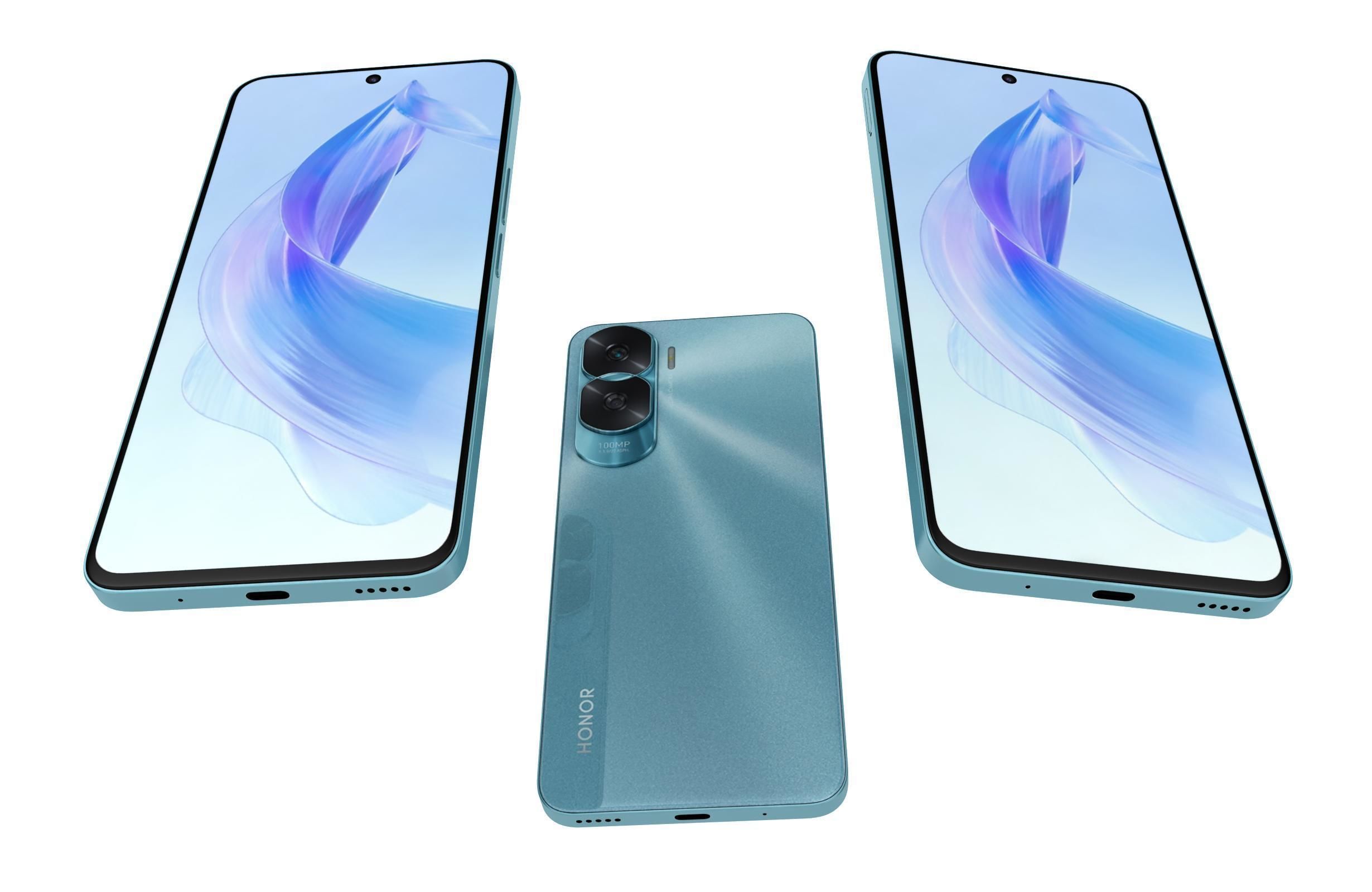Honor X50i All Colors 3D model_8