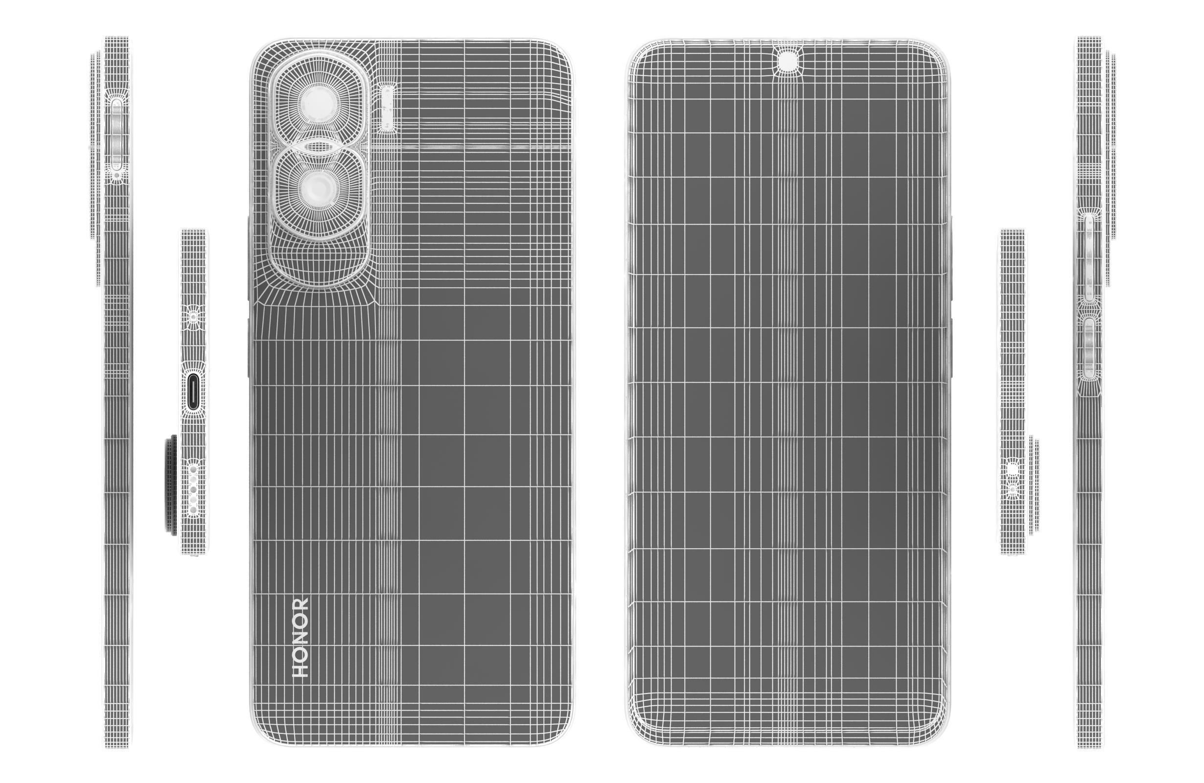 Honor X50i All Colors 3D model_50