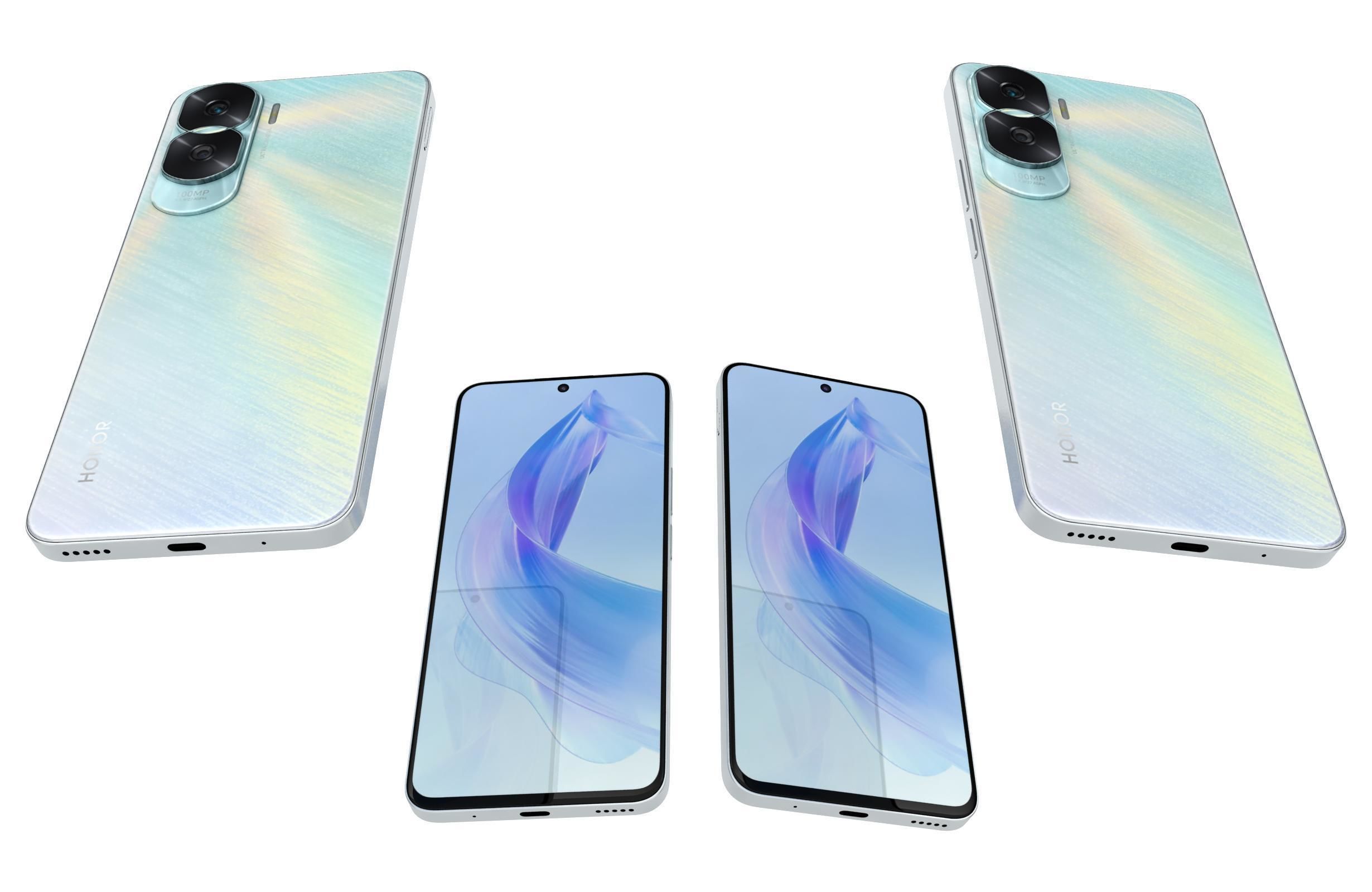 Honor X50i All Colors 3D model_37