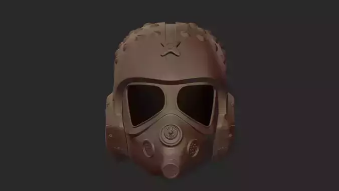 METRO REDUX OLD HELMET PRINTABLE V STL 3D print model