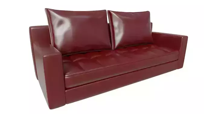 Sofa made in blender