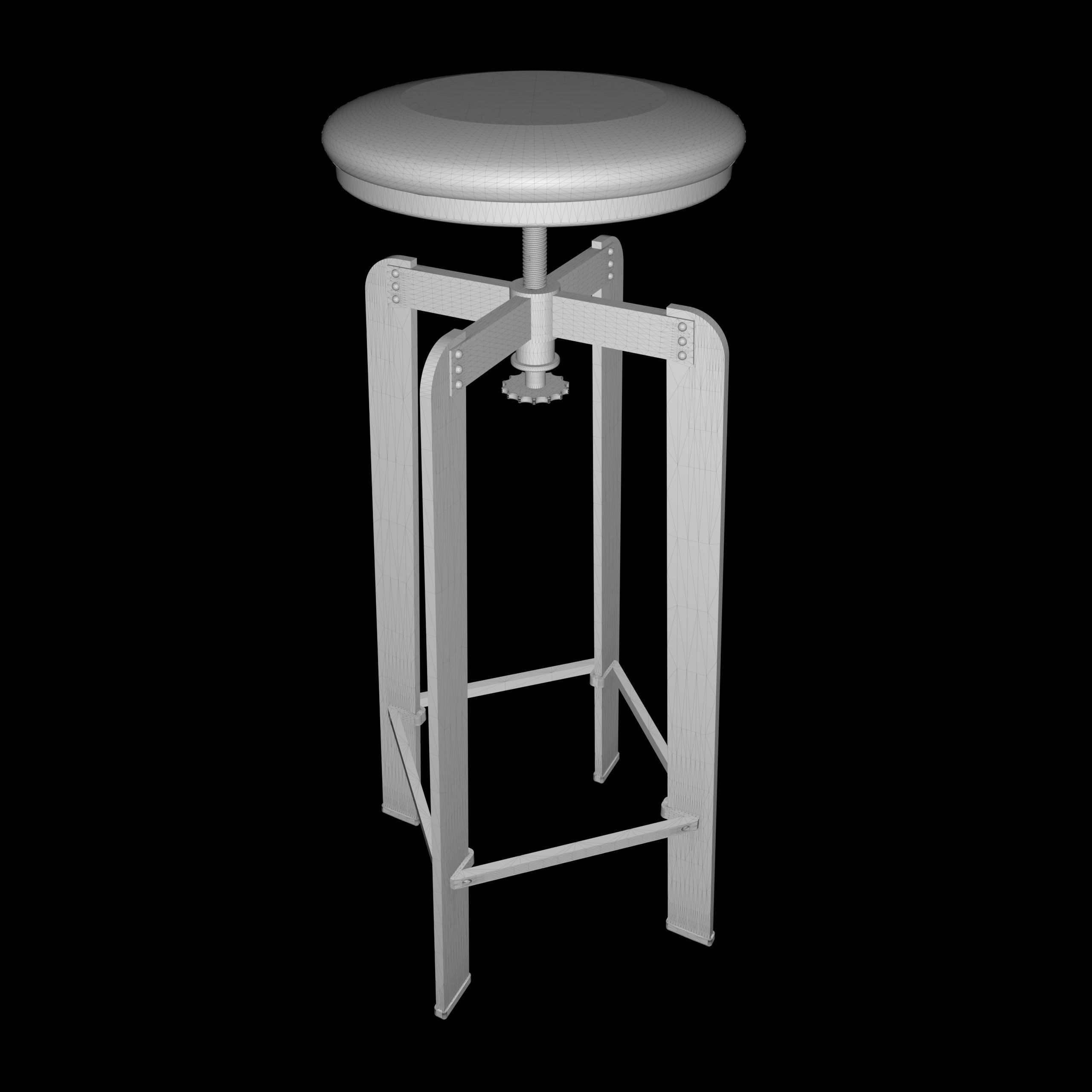 Bar - Studio Stools 3D Model Collection_13