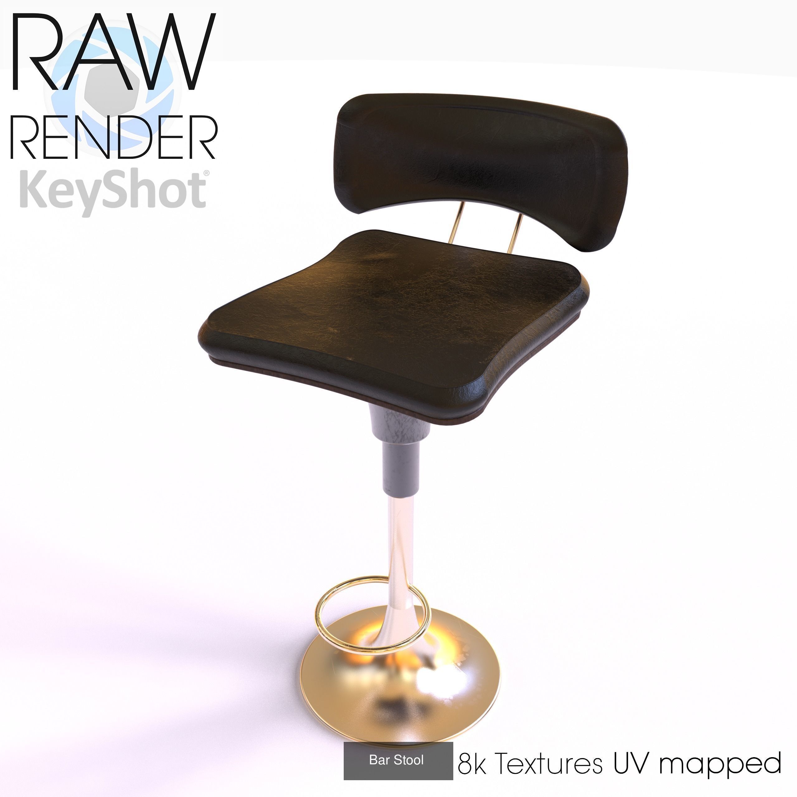 Bar - Studio Stools 3D Model Collection_5