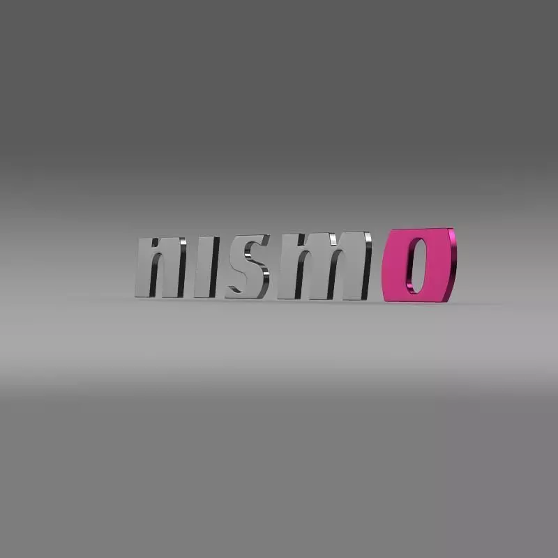 Nismo logo 3D model_0