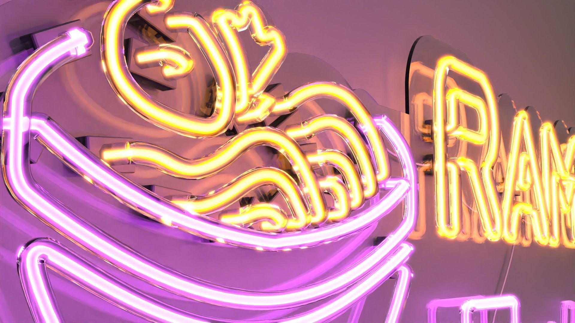 Ramen 3 - Neon Sign 3D model_1