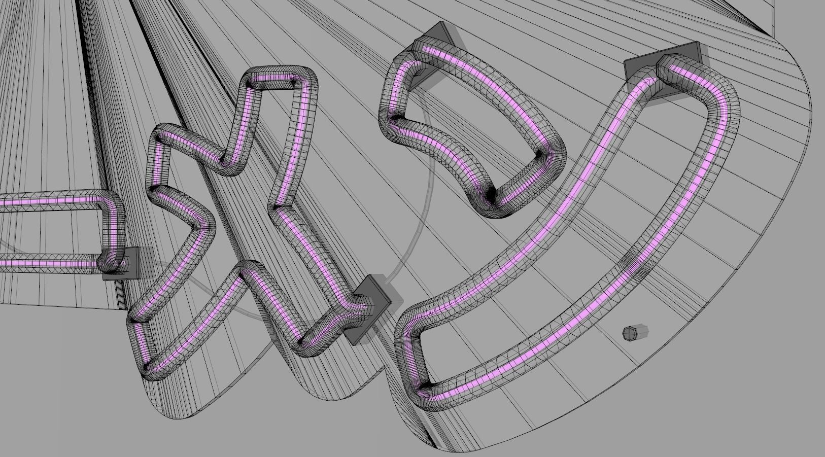 Ramen 3 - Neon Sign 3D model_8