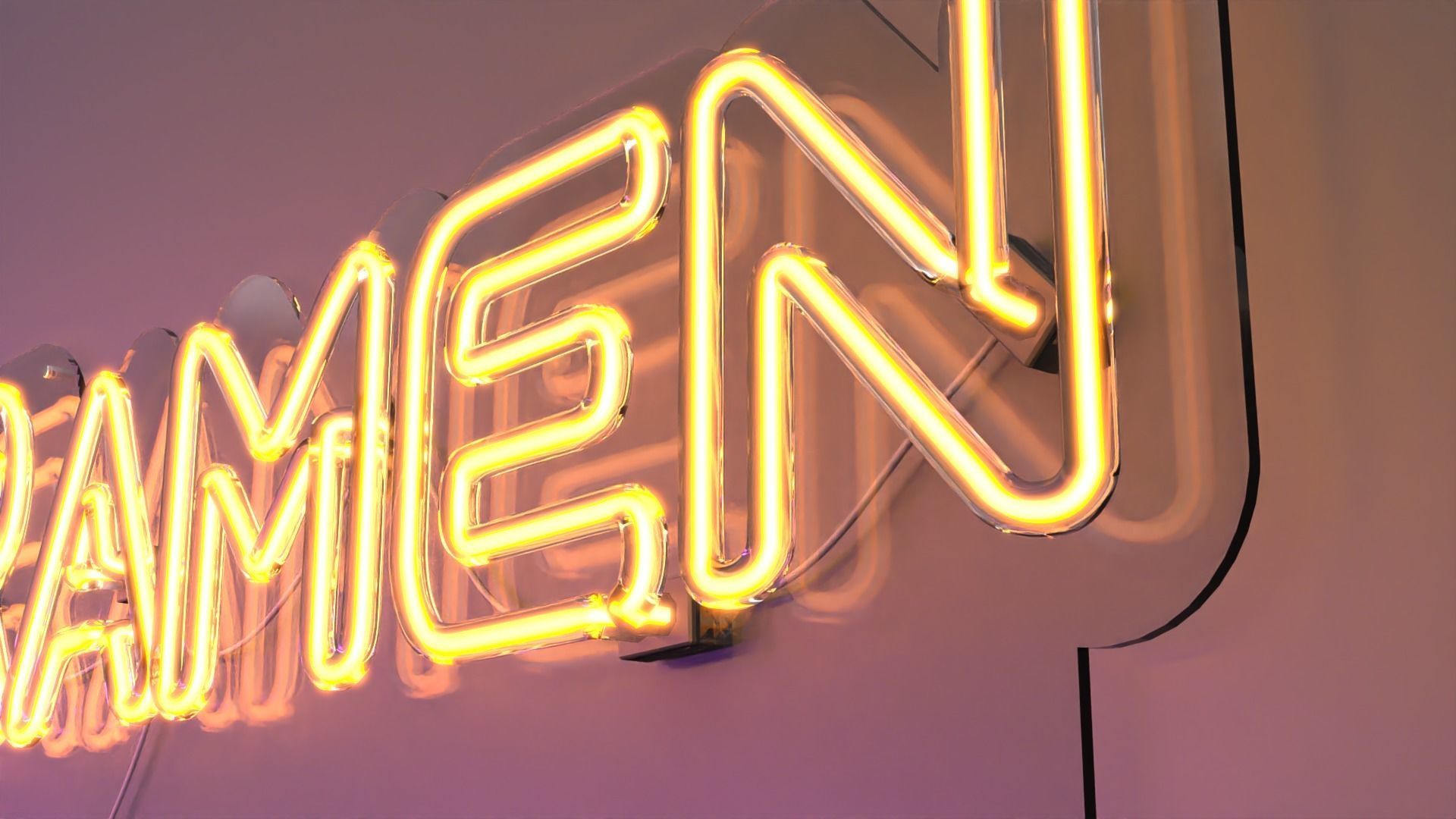 Ramen 3 - Neon Sign 3D model_2