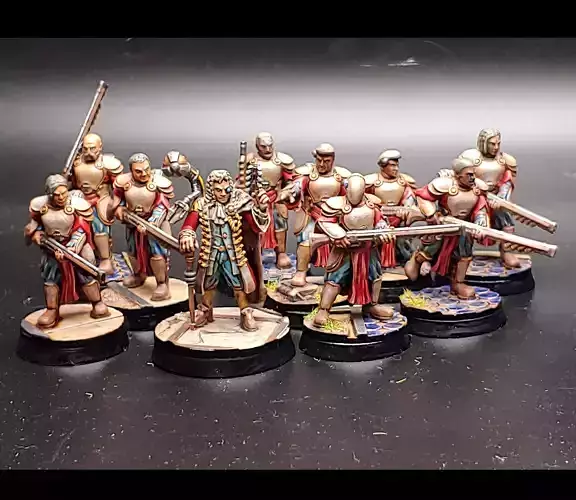 Fabricarii - Housecarl Musket Squad 3D print model