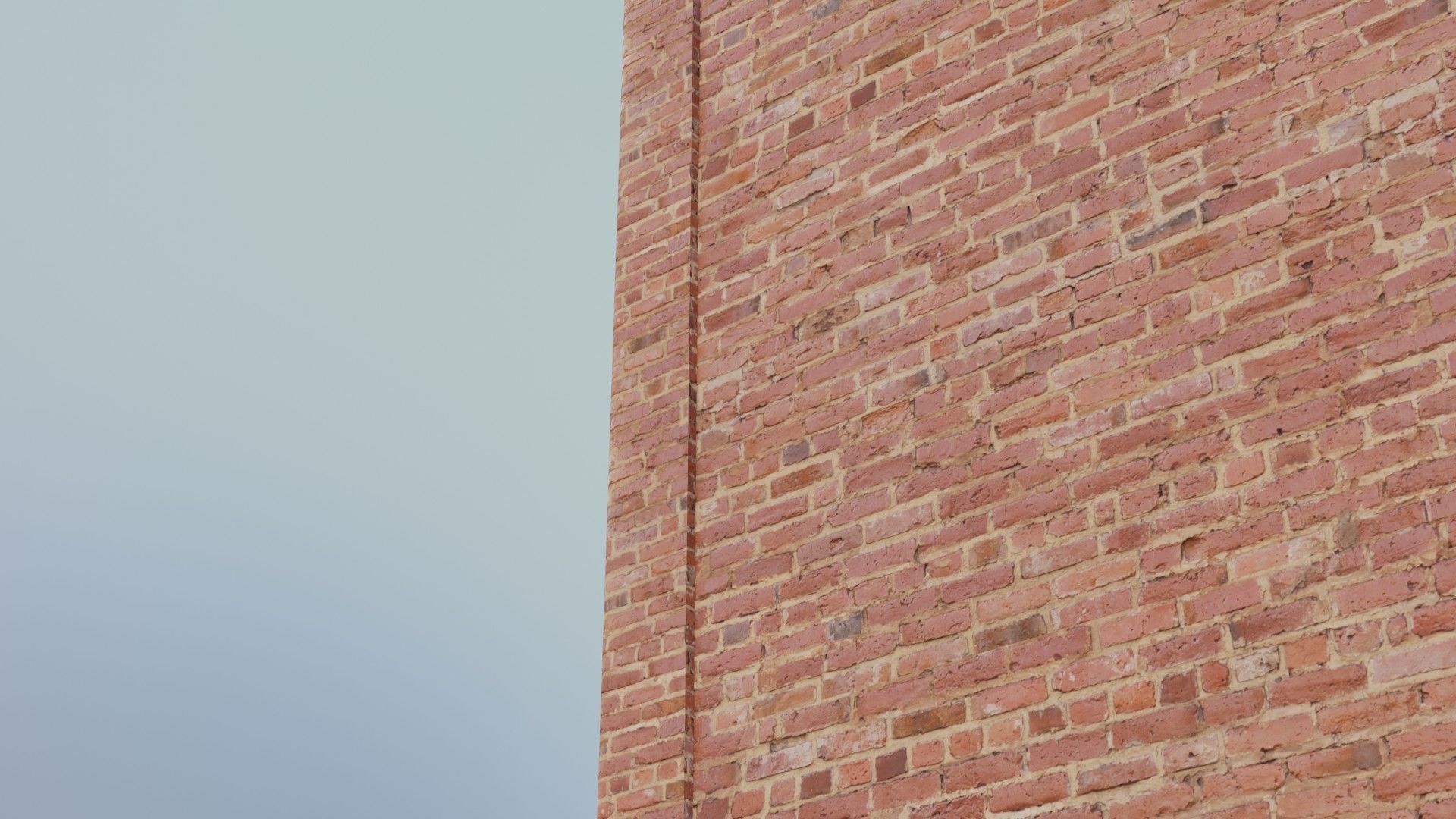 Building 02 Low-poly 3D model_5