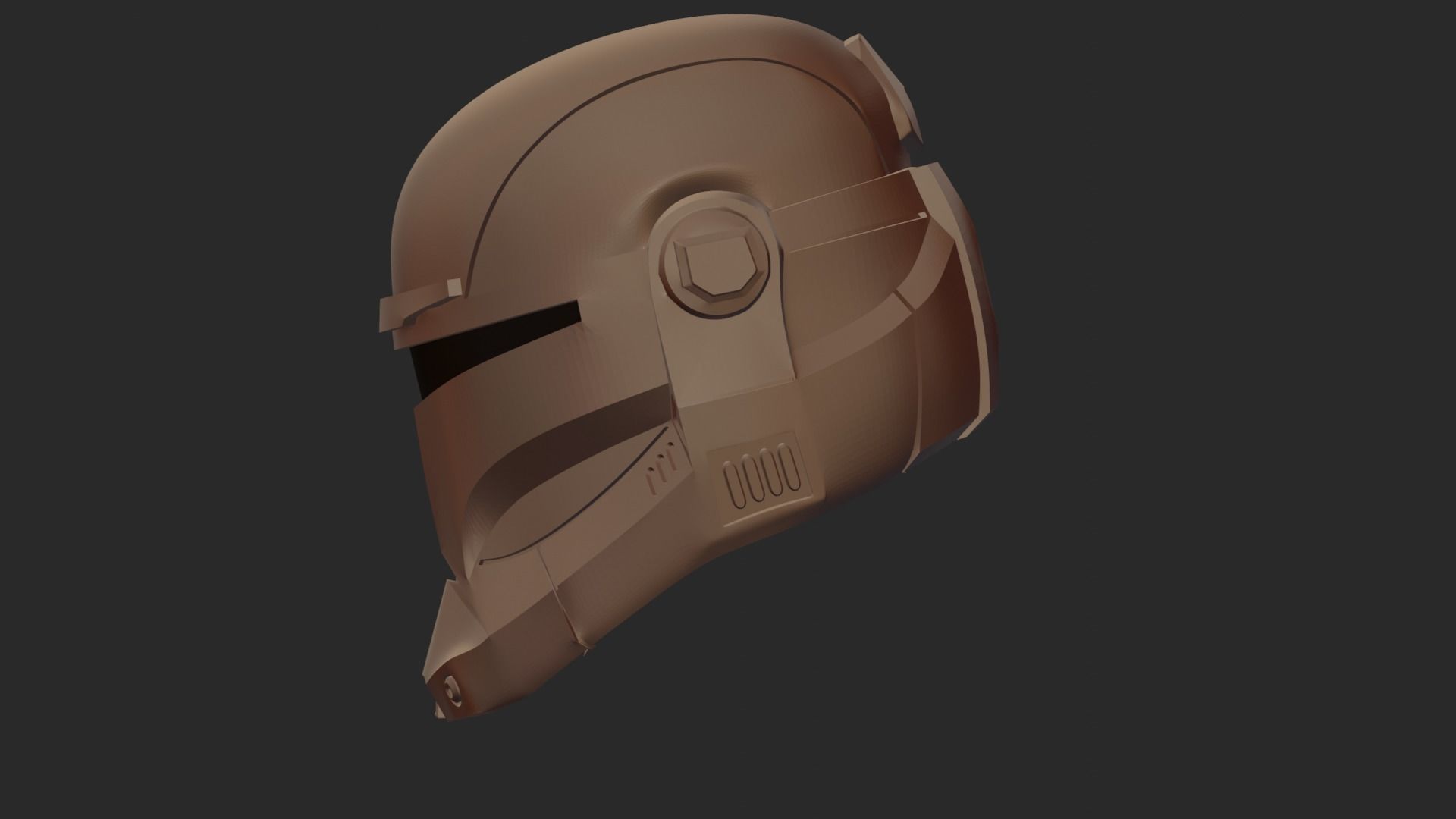 CLONE COMMANDER SW HELMET PRINTABLE V STL 3D print model_4