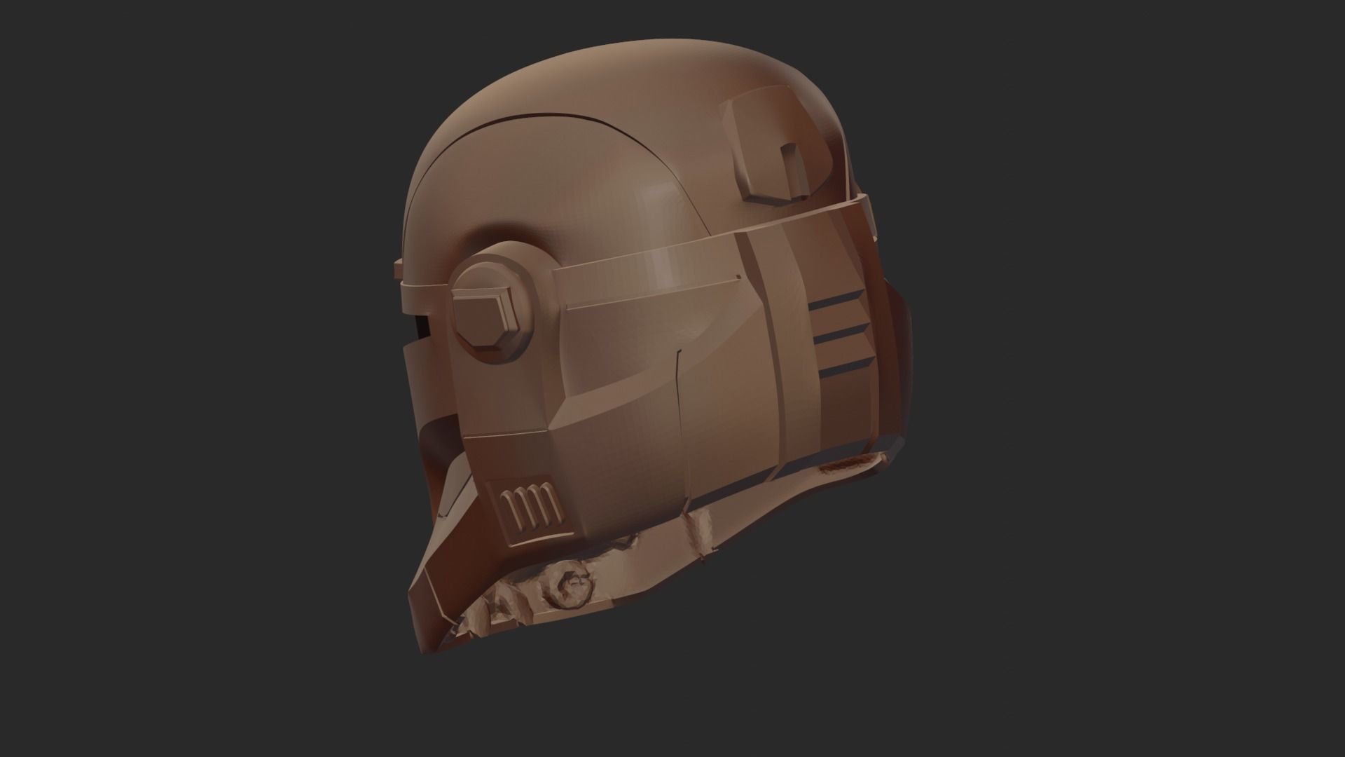 CLONE COMMANDER SW HELMET PRINTABLE V STL 3D print model_5