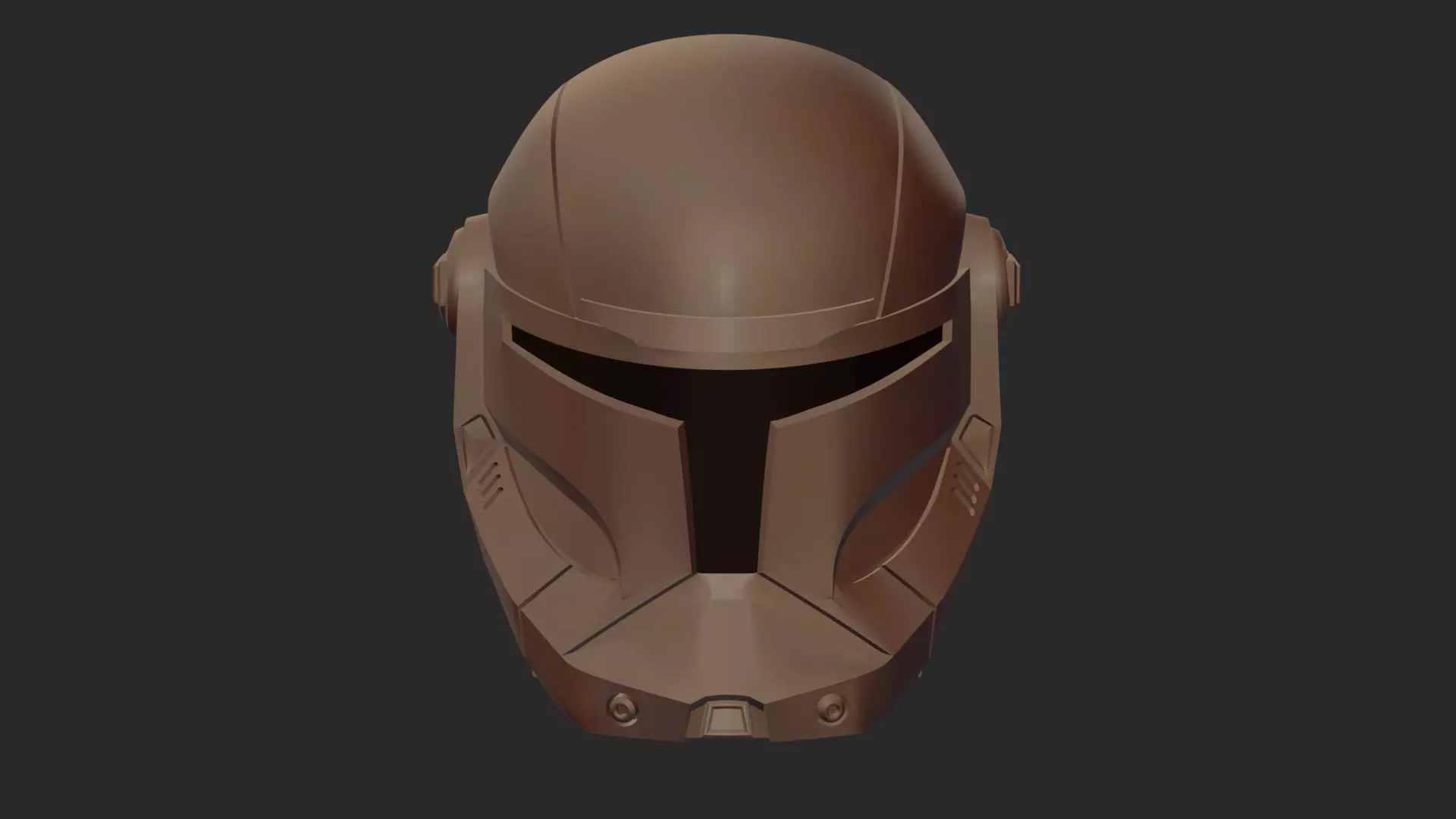 CLONE COMMANDER SW HELMET PRINTABLE V STL 3D print model_0