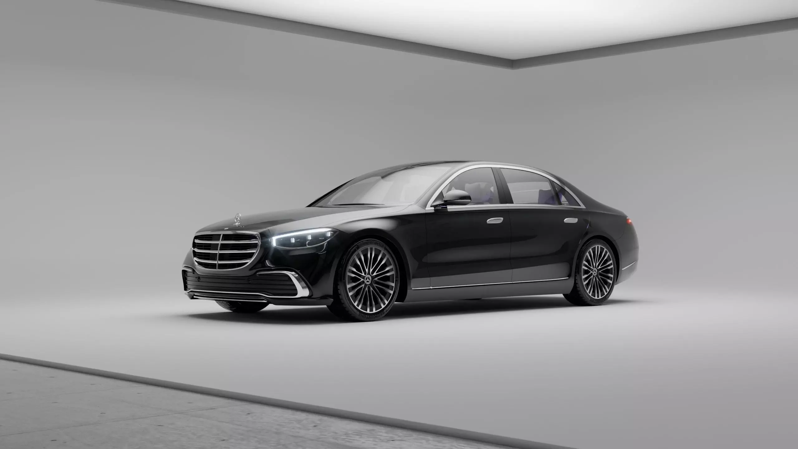Mercedes S Class 2021 3D model