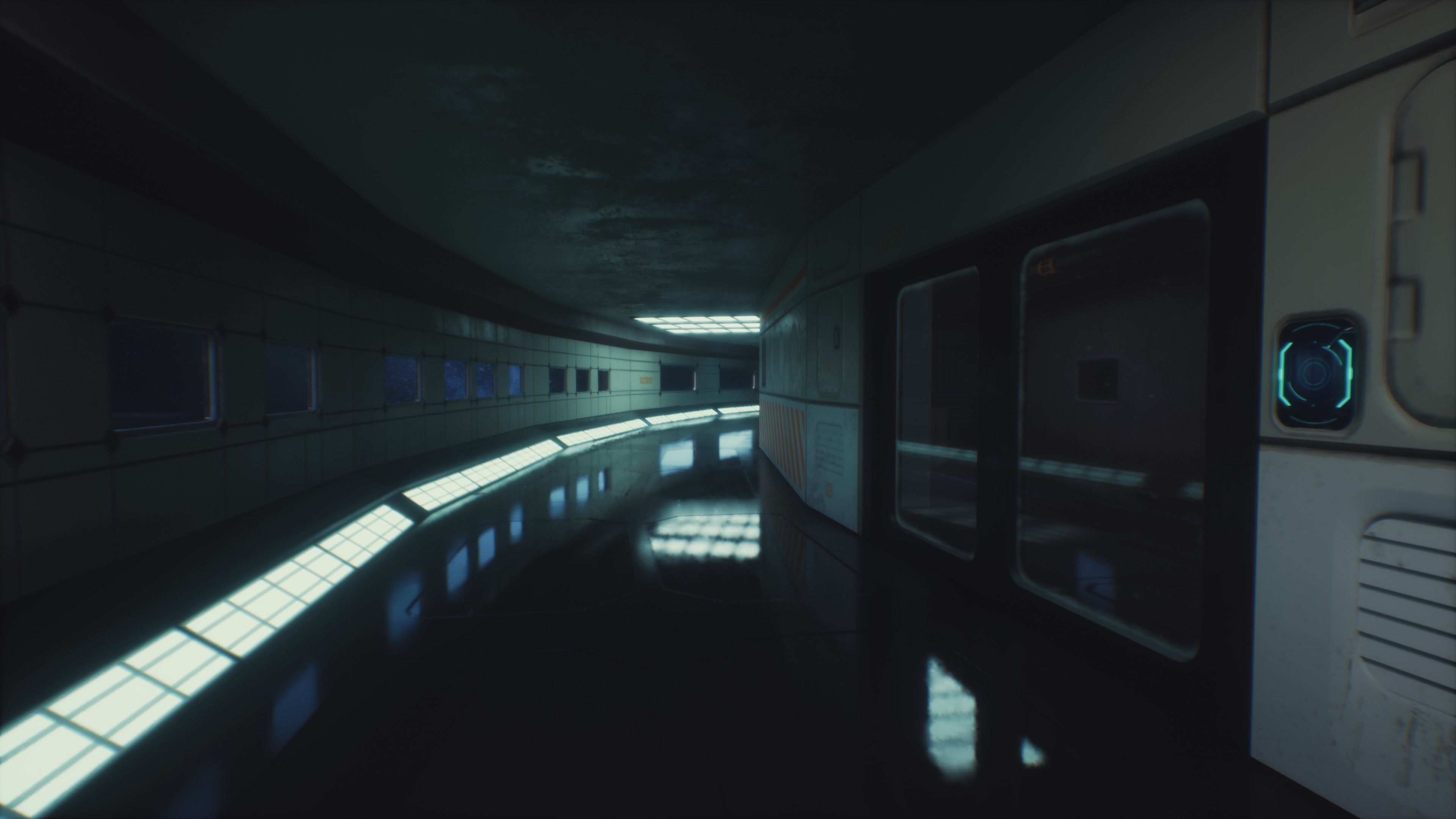 Rss Space Station Low-poly 3D model_10