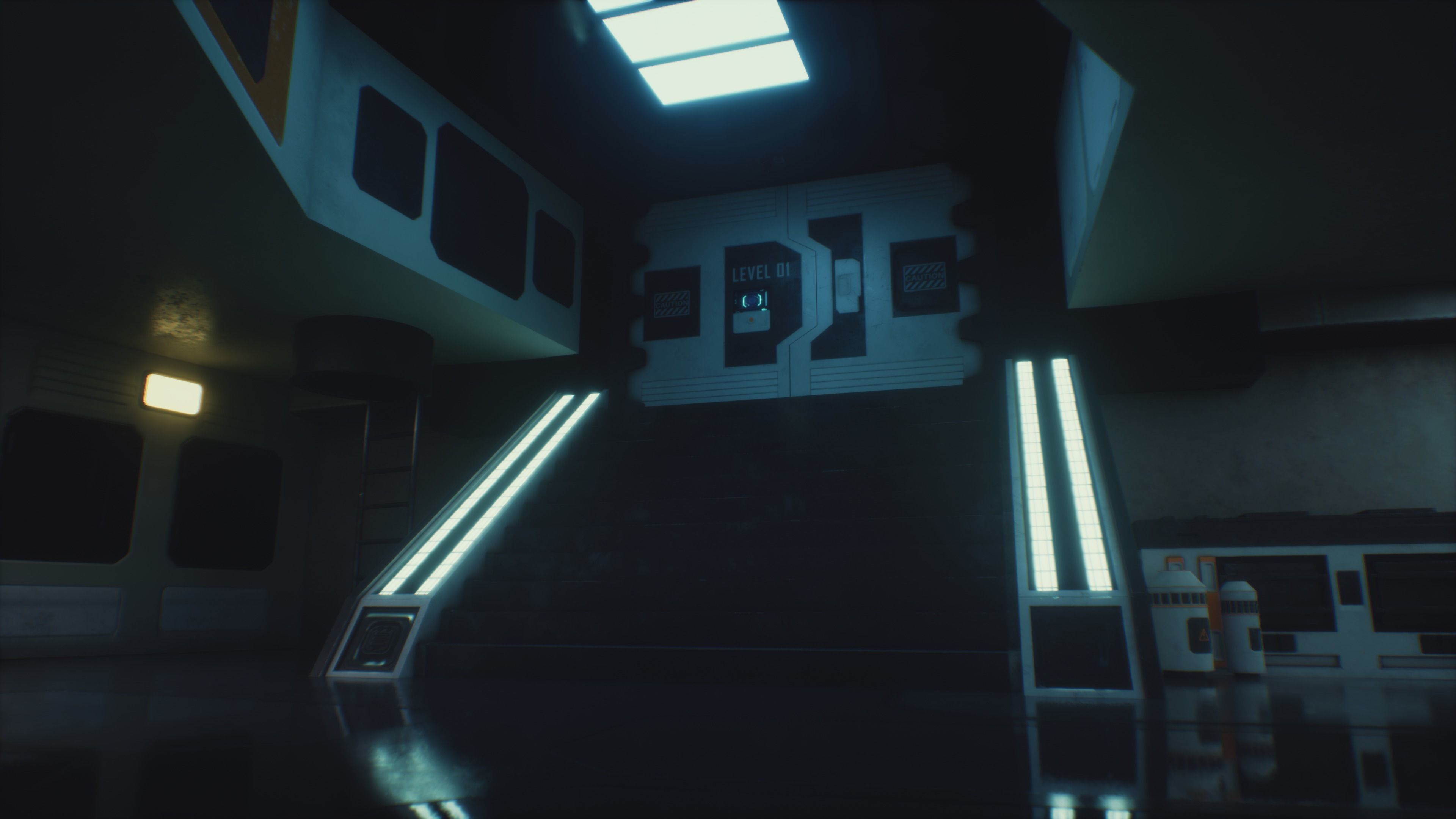 Rss Space Station Low-poly 3D model_13