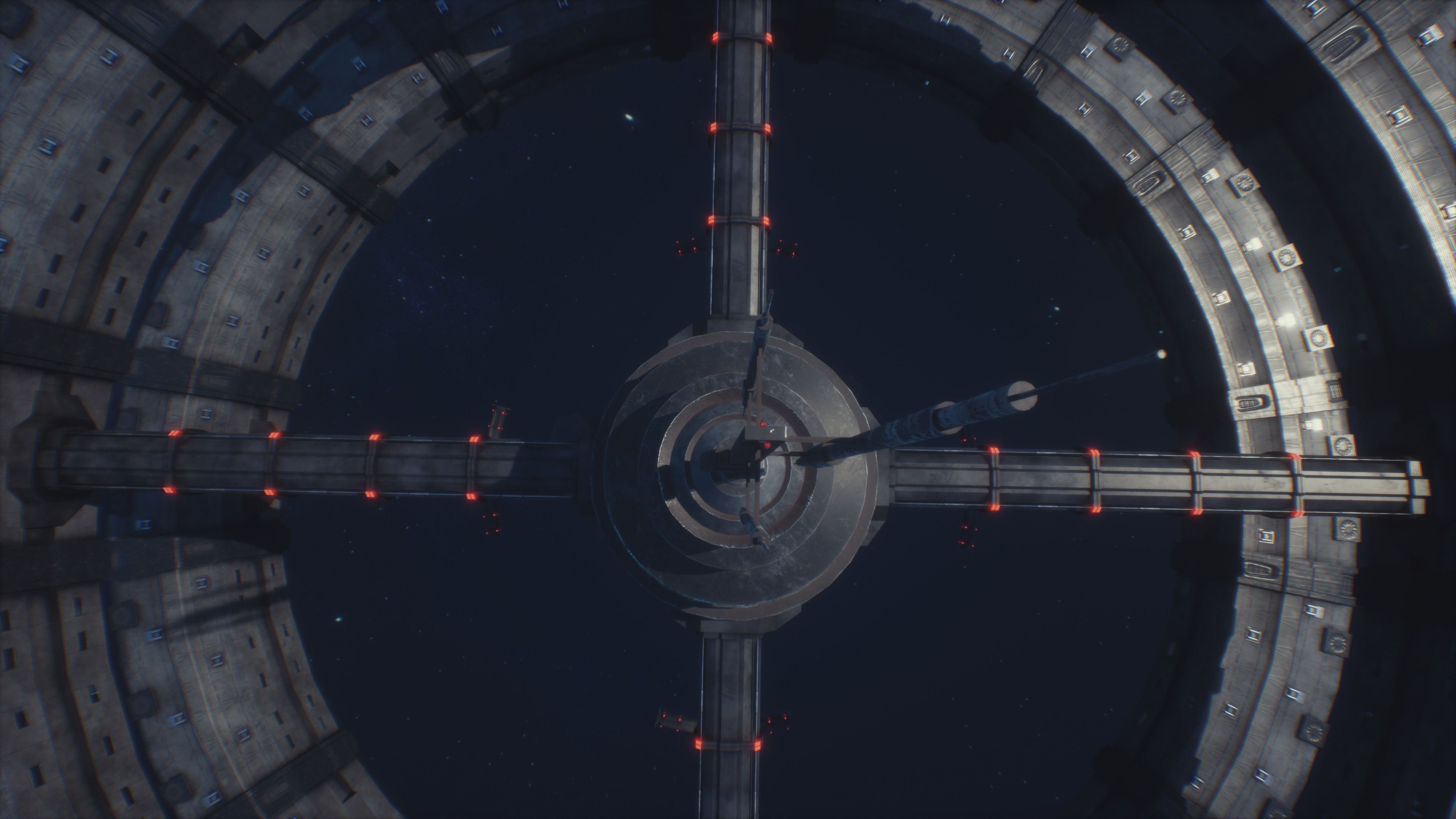 Rss Space Station Low-poly 3D model_4