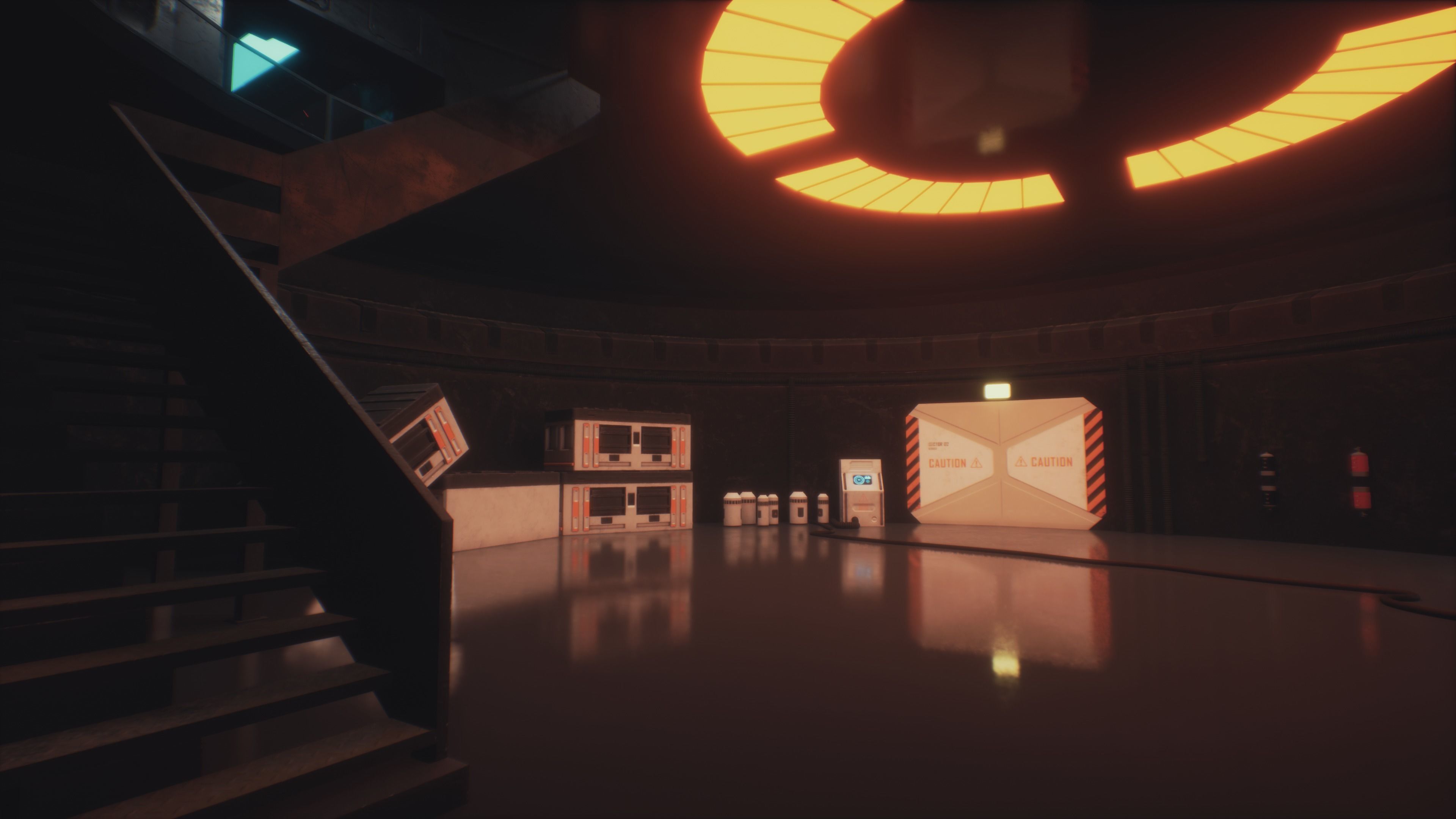 Rss Space Station Low-poly 3D model_9